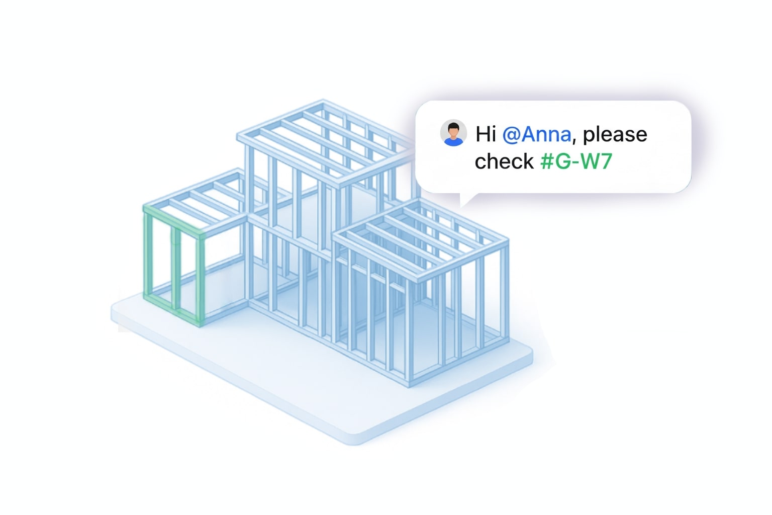 Chat on the Component
